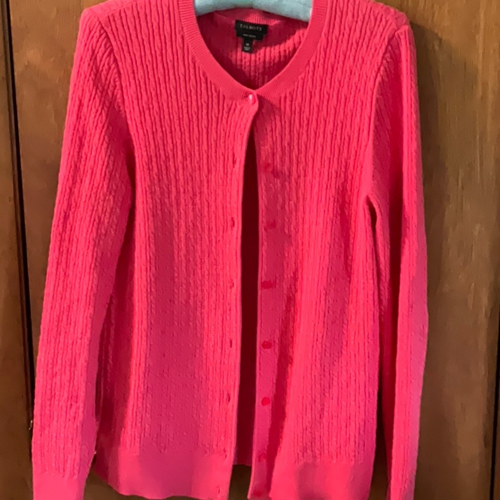 Talbots Lovely button down sweater